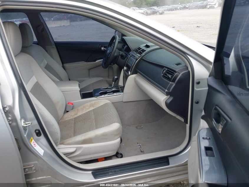2014 TOYOTA CAMRY HYBRID auction photo 5