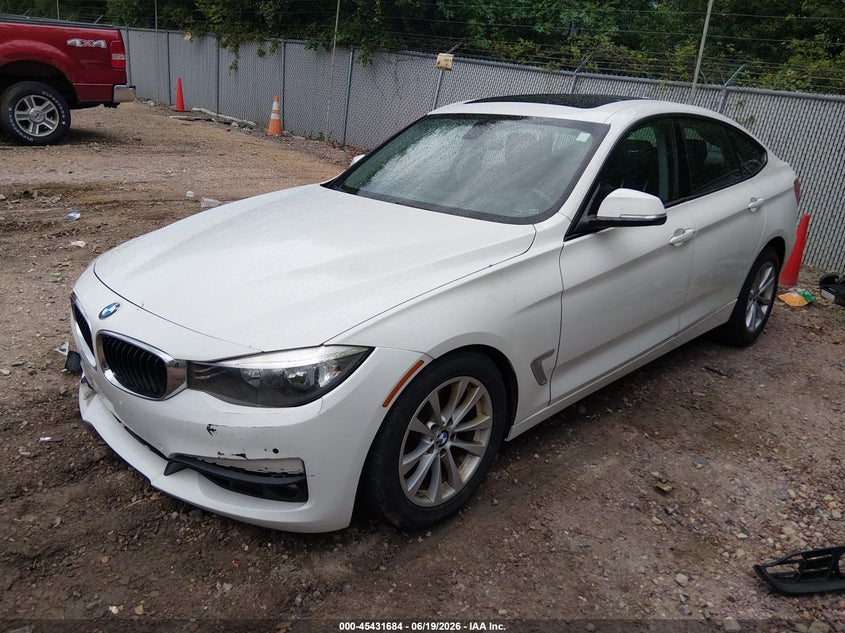 Vin: wba3x5c56ed242902, lot: 45929784, bmw 328i gran turismo xdrive 20142