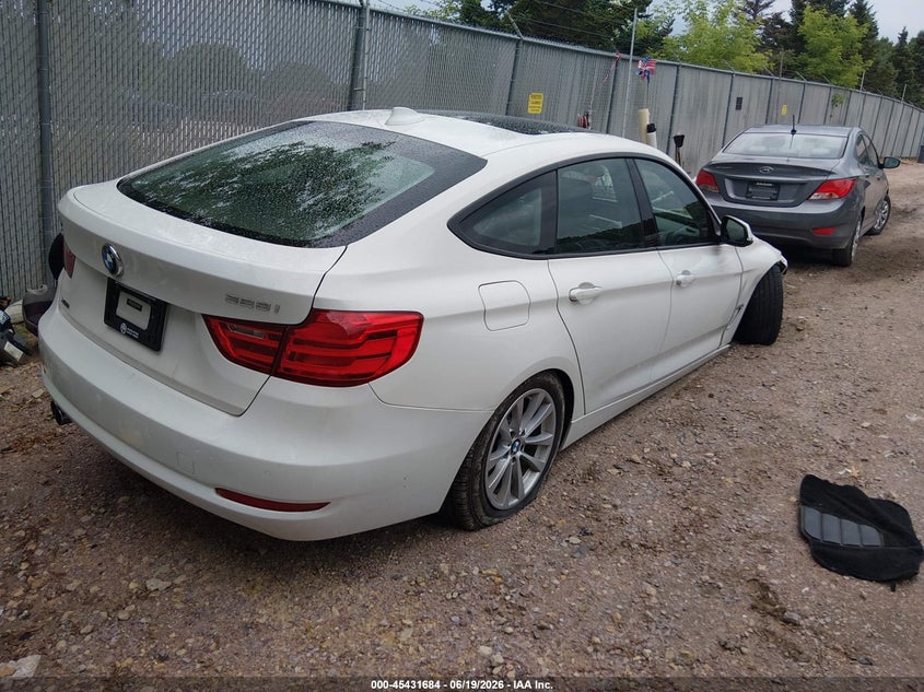 Vin: wba3x5c56ed242902, lot: 45929784, bmw 328i gran turismo xdrive 20144