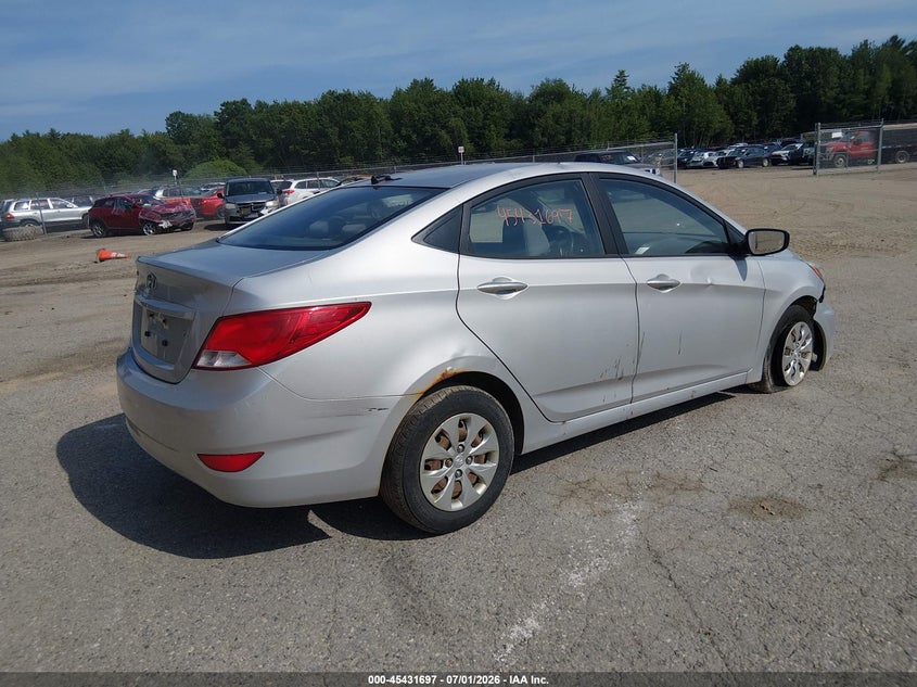 HYUNDAI ACCENT 2015 VIN KMHCT4AE7FU908223