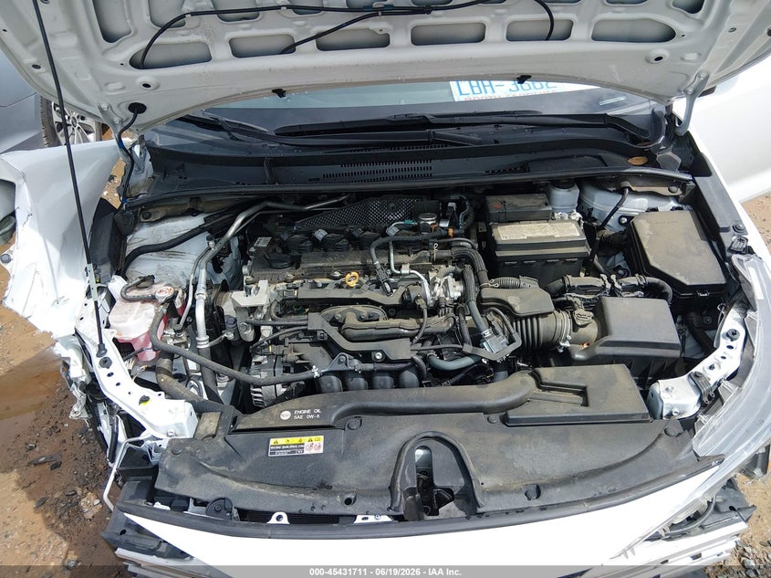 2023 TOYOTA COROLLA SEDAN 2.0L I-4 DI, DOHC, VVT, 169HP