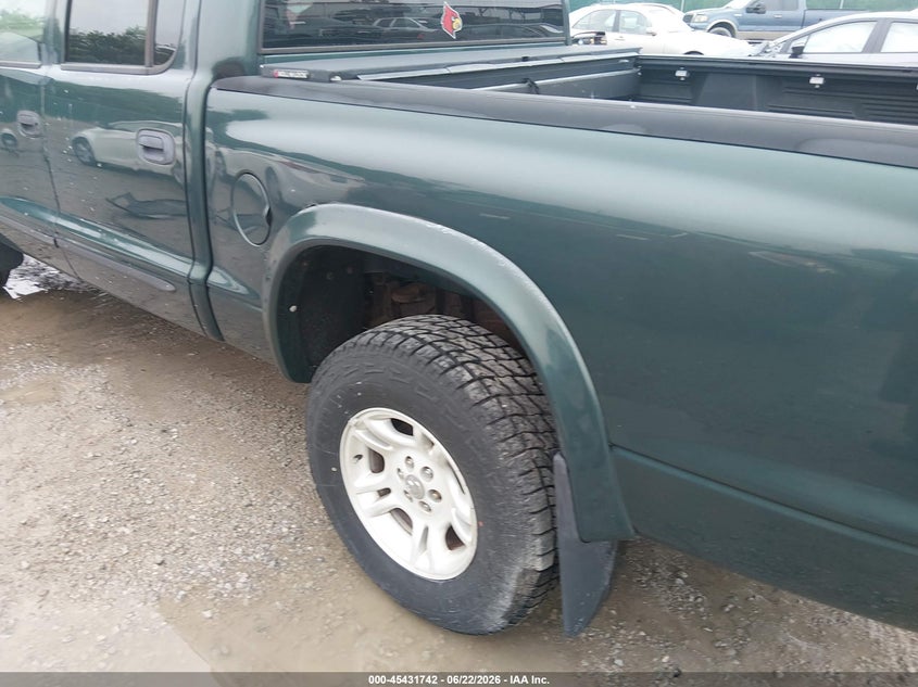 2002 Dodge Dakota Slt VIN: 1B7HG48Z32S659707 Lot: 45431742