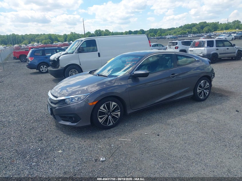 2017 HONDA CIVIC COUPE 1.5L I-4 DI, DOHC, VVT, TURBO, 174HP