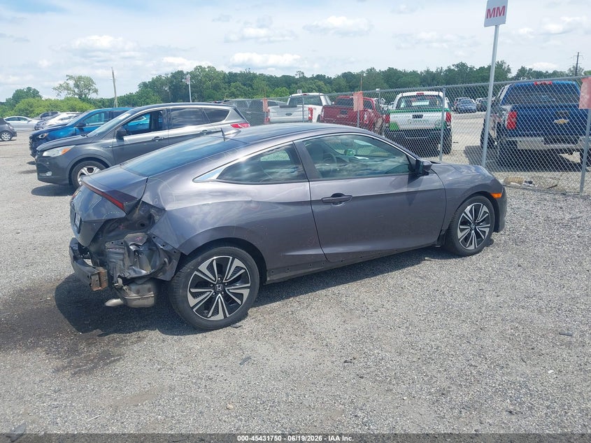 2017 HONDA CIVIC COUPE 1.5L I-4 DI, DOHC, VVT, TURBO, 174HP
