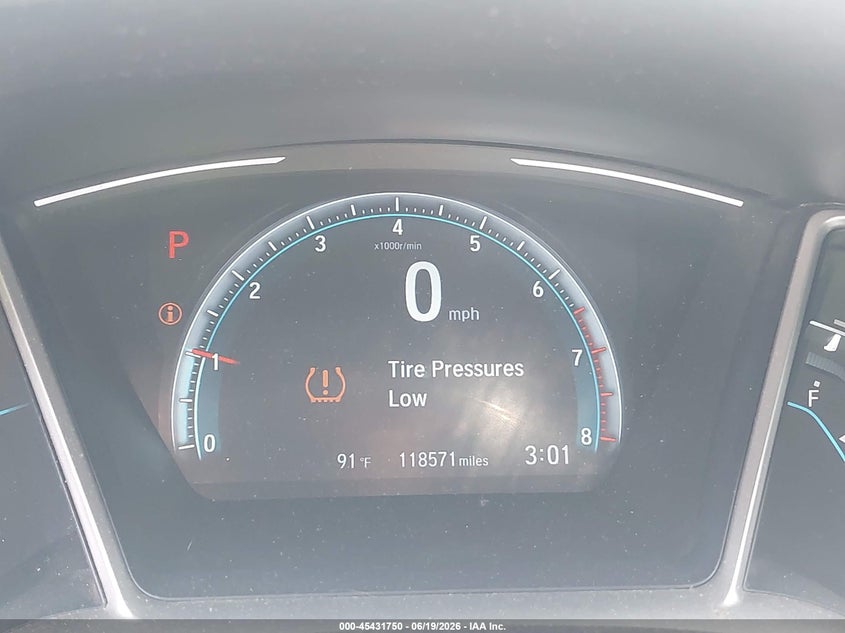 2017 HONDA CIVIC COUPE 1.5L I-4 DI, DOHC, VVT, TURBO, 174HP