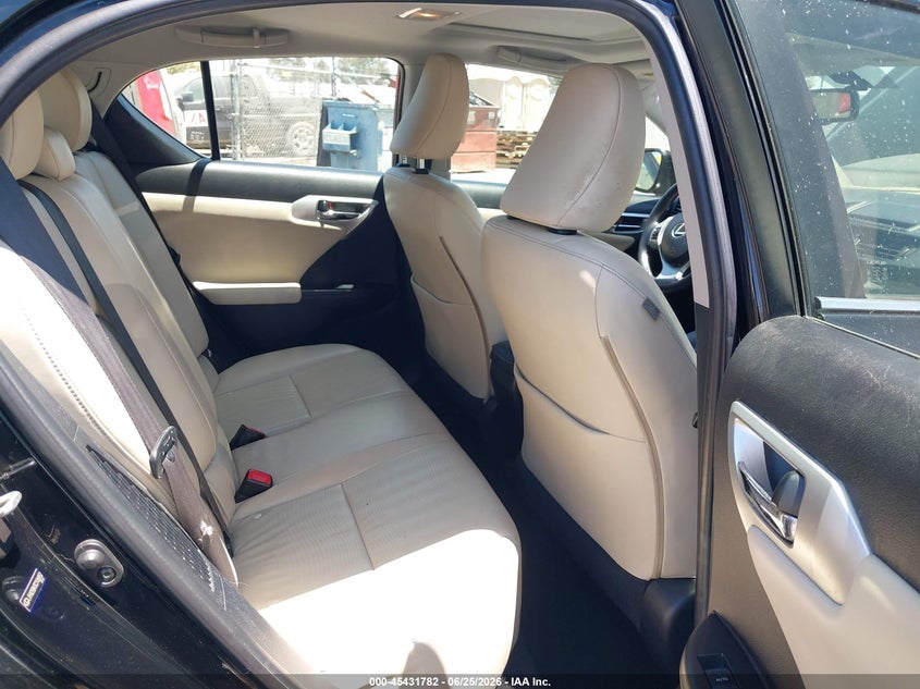 2012 Lexus Ct 200H Premium VIN: JTHKD5BH3C2106852 Lot: 45431782