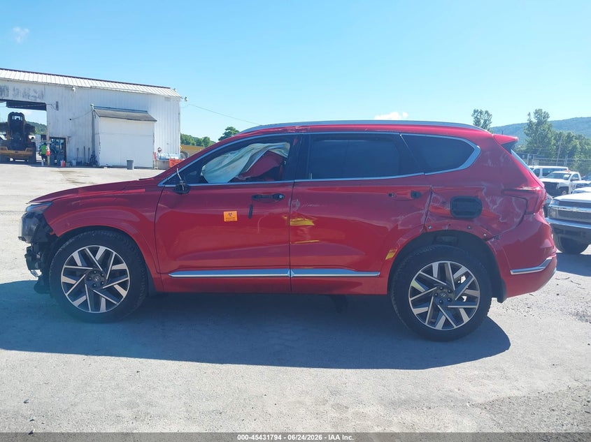 2022 Hyundai Santa Fe Calligraphy VIN: 5NMS5DALXNH480338 Lot: 45431794