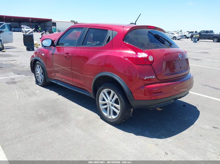Vin: jn8af5mr8bt013075, lot: 45929901, nissan juke sv 20113
