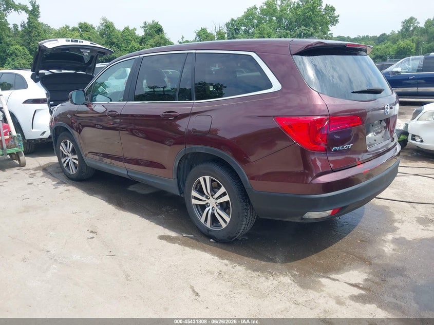 Vin: 5fnyf5h31gb018659, lot: 45929908, honda pilot ex 20163
