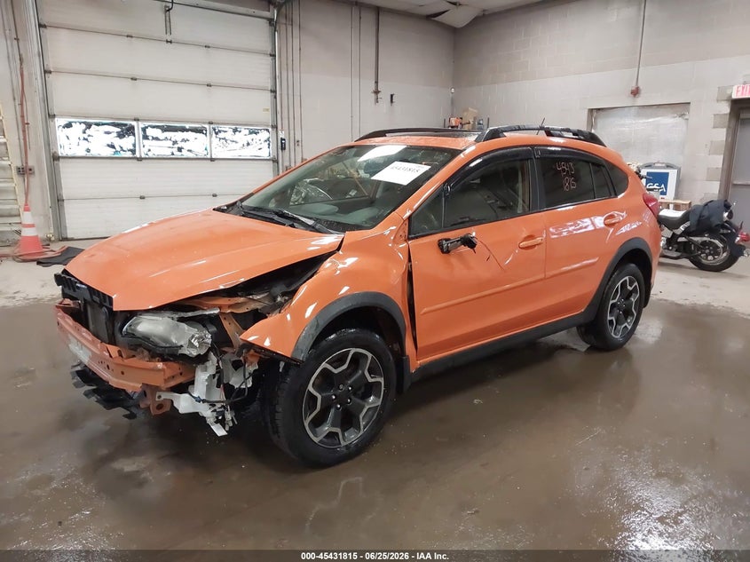Vin: jf2gpakc4e8321752, lot: 45929915, subaru xv crosstrek 2.0i limited 20142