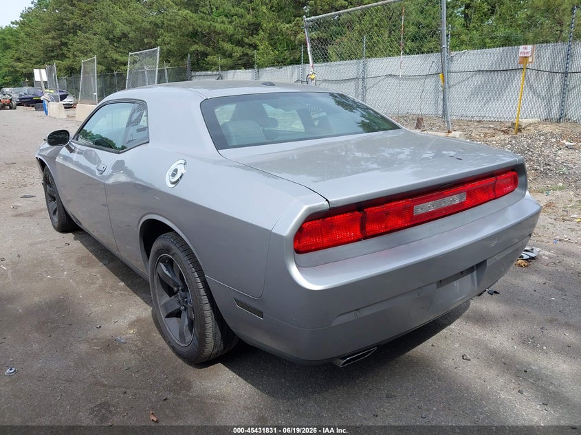 Vin: 2c3cdyag6dh710411, lot: 45929931, dodge challenger sxt plus 20133