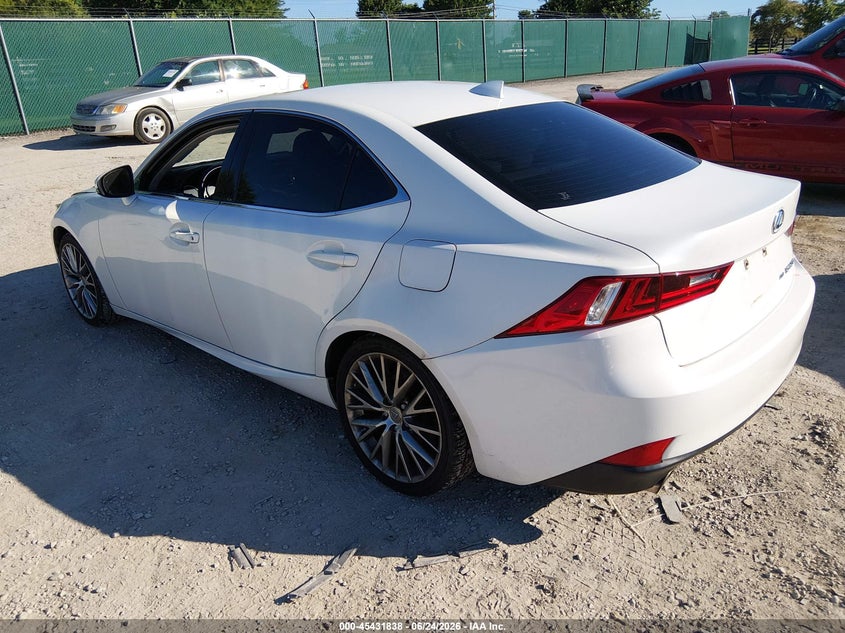 Vin: jthcf1d23f5028575, lot: 45929938, lexus is 250 20153