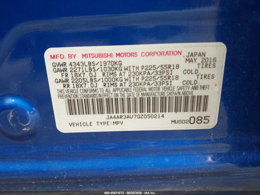 AtlanticExpress - Mitsubishi Outlander Sport