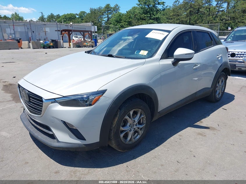 Vin: jm1dkfb78m1505597, lot: 45929986, mazda cx-3 sport 20212