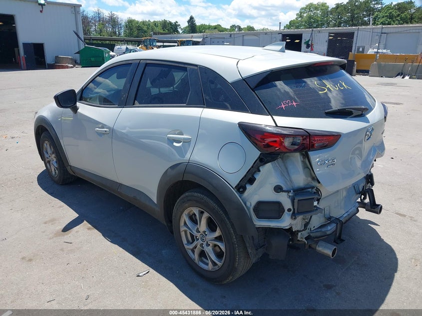 Vin: jm1dkfb78m1505597, lot: 45929986, mazda cx-3 sport 20213