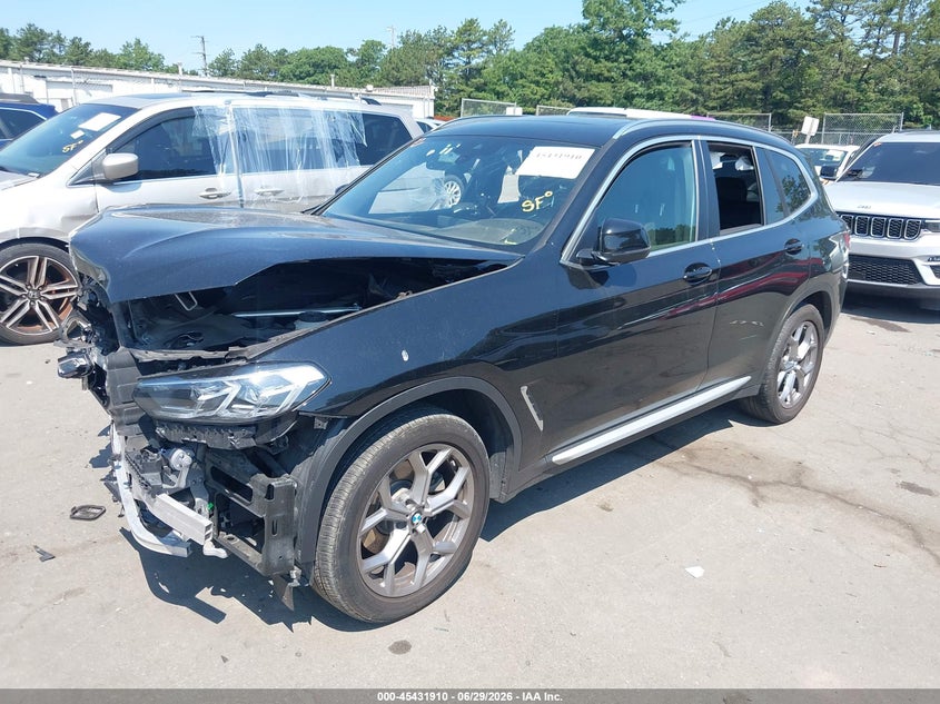 Vin: 5ux53dp06p9r44013, lot: 45930010, bmw x3 xdrive30i 20232