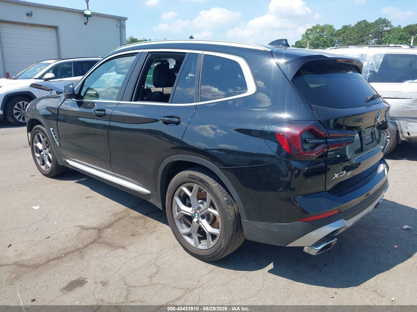 Vin: 5ux53dp06p9r44013, lot: 45930010, bmw x3 xdrive30i 20233