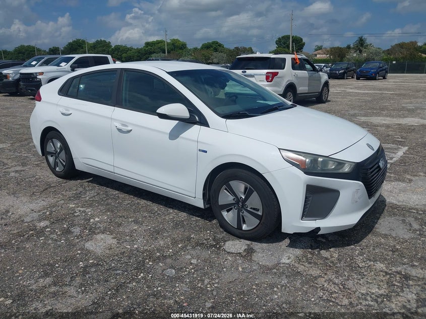 Vin: kmhc65lc8ku158446, lot: 45930019, hyundai ioniq hybrid blue 2019 img_1