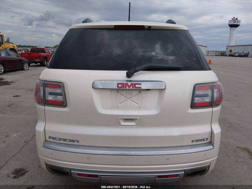 2014 GMC Acadia Denali VIN: 1GKKVTKD6EJ324104 Lot: 45431921