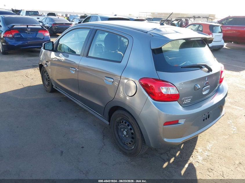Vin: ml32a3hj1lh003535, lot: 45930025, mitsubishi mirage es 20203