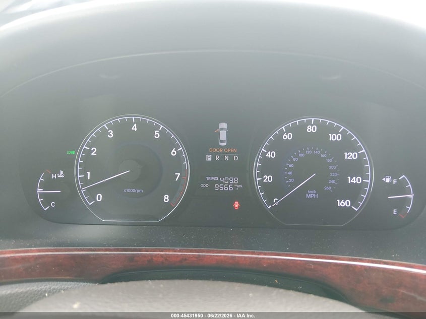 2013 HYUNDAI EQUUS auction photo 7