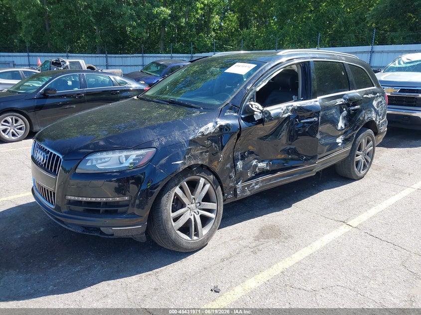 Vin: wa1lmafe0ed008734, lot: 45930071, audi q7 3.0 tdi premium 20142