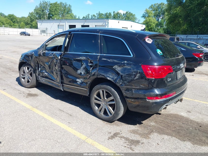 Vin: wa1lmafe0ed008734, lot: 45930071, audi q7 3.0 tdi premium 20143