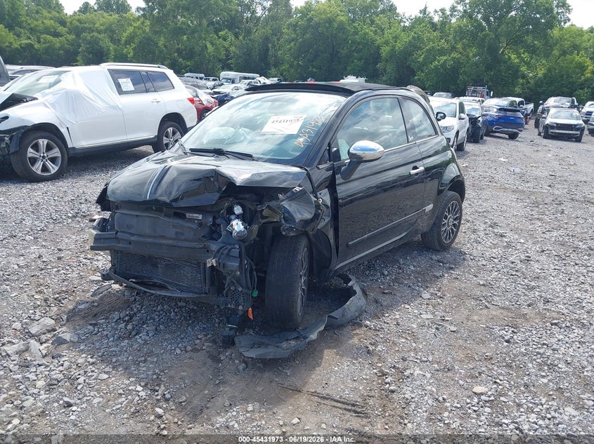Vin: 3c3cffer3ct277758, lot: 45930073, fiat 500c lounge 20122
