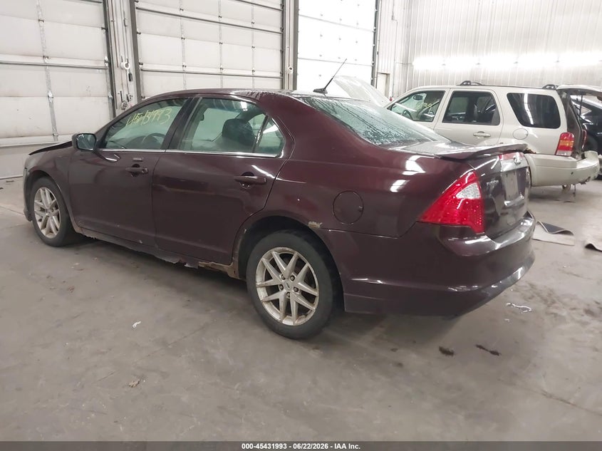 Vin: 3fahp0ja4br297434, lot: 45930093, ford fusion sel 20113