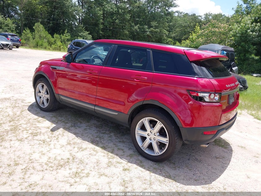 Vin: salvp2bg5fh074489, lot: 45930152, land rover range rover evoque pure 20153