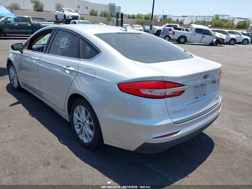 2019 FORD FUSION HYBRID auction photo 3