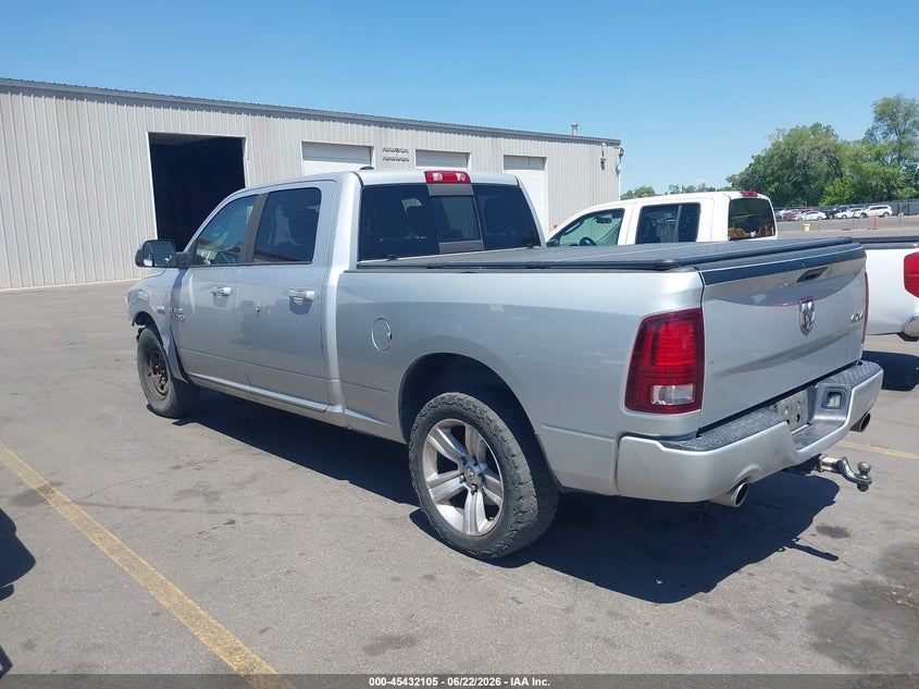 Vin: 1c6rr7ut6gs342133, lot: 45930205, ram 1500 sport 20163