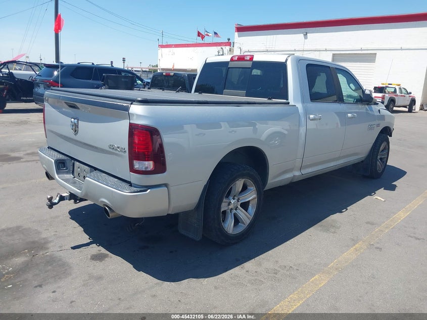 Vin: 1c6rr7ut6gs342133, lot: 45930205, ram 1500 sport 20164