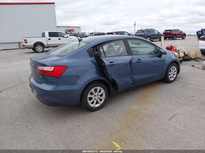Vin: knadm4a35g6641932, lot: 45930212, kia rio lx 20164