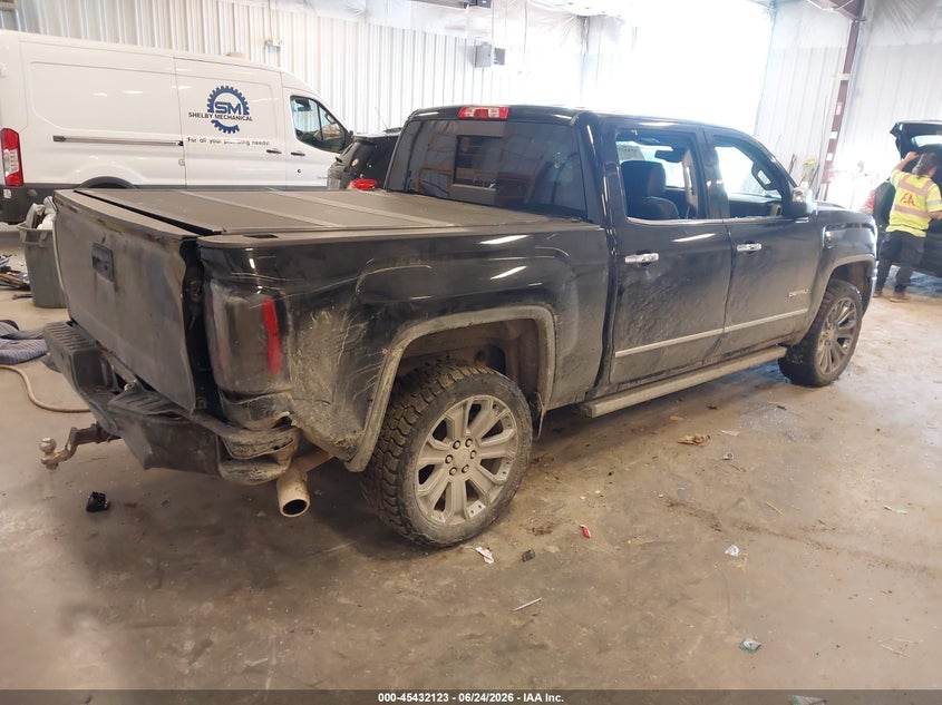 Vin: 3gtu2pej1jg387063, lot: 45930223, gmc sierra 1500 denali 20184