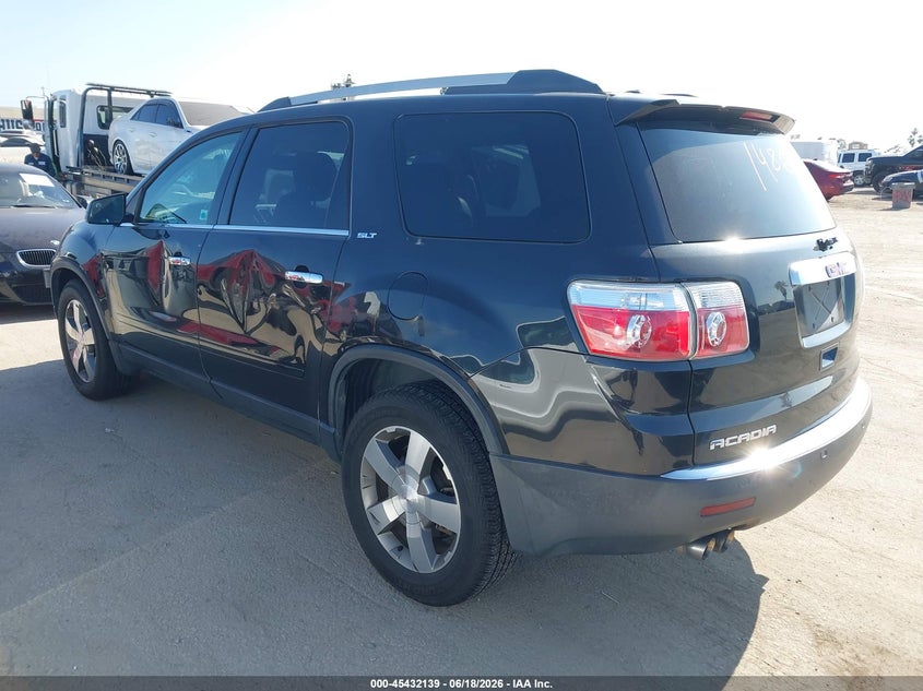 Vin: 1gkkrred0cj132306, lot: 45930239, gmc acadia slt-1 20123