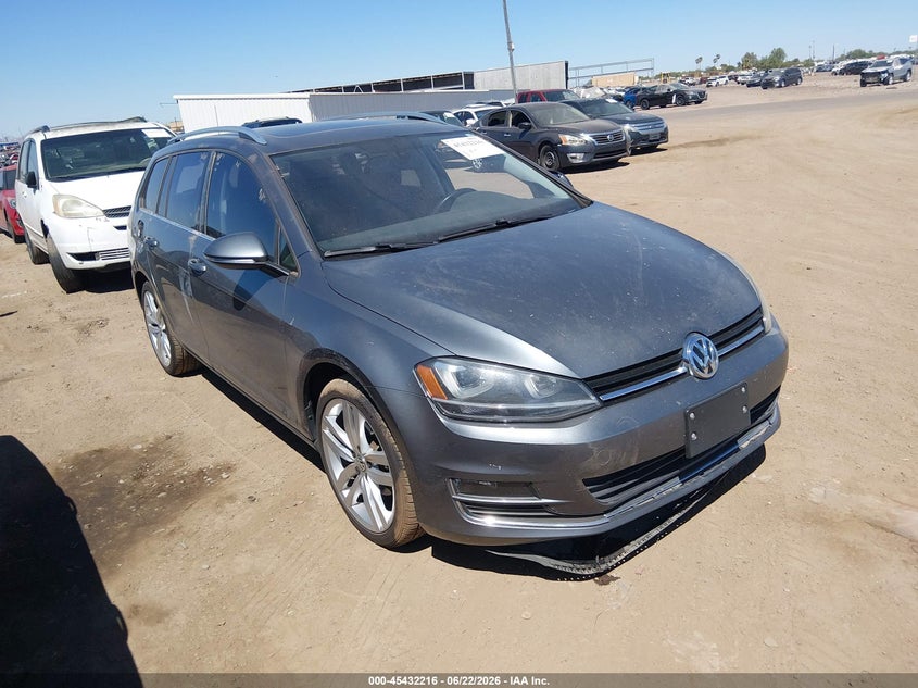 2015 Volkswagen Golf Sportwagen Tdi Sel 4-Door