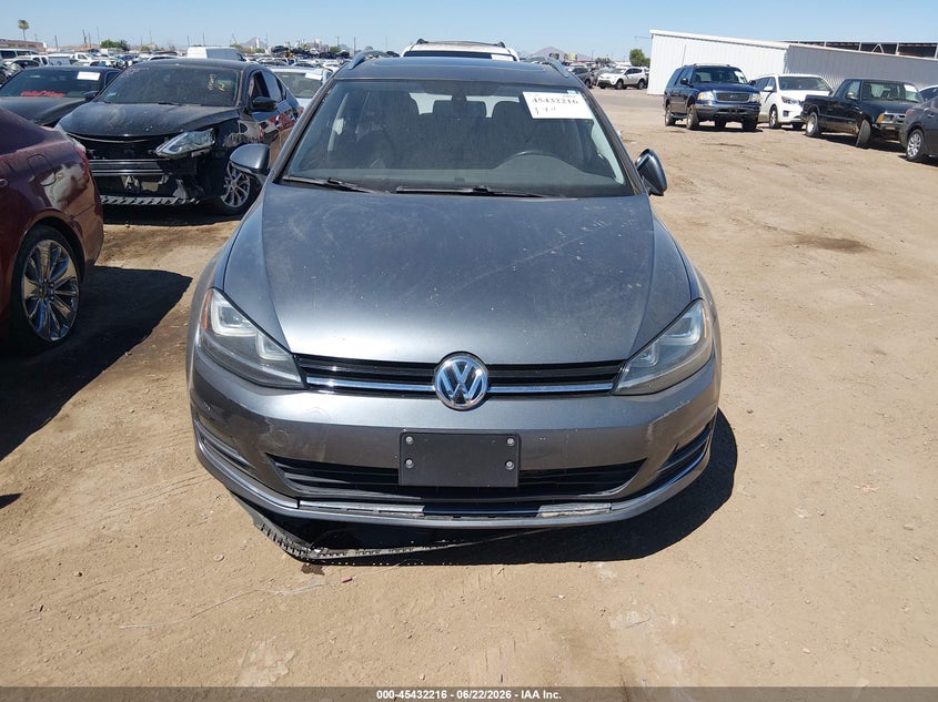 2015 VOLKSWAGEN GOLF SPORTWAGEN auction photo 6