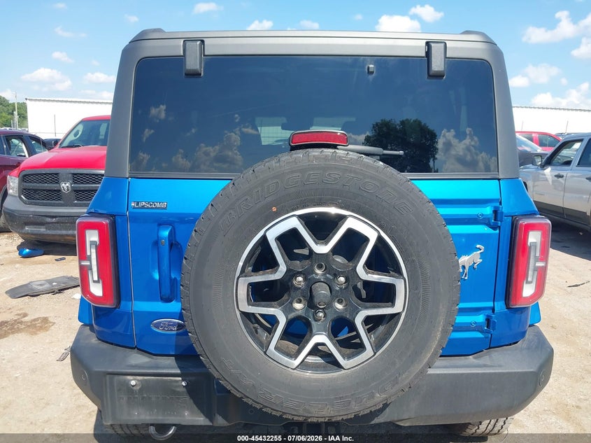 2024 Ford Bronco Outer Banks VIN: 1FMDE8BH5RLA85705 Lot: 45432255