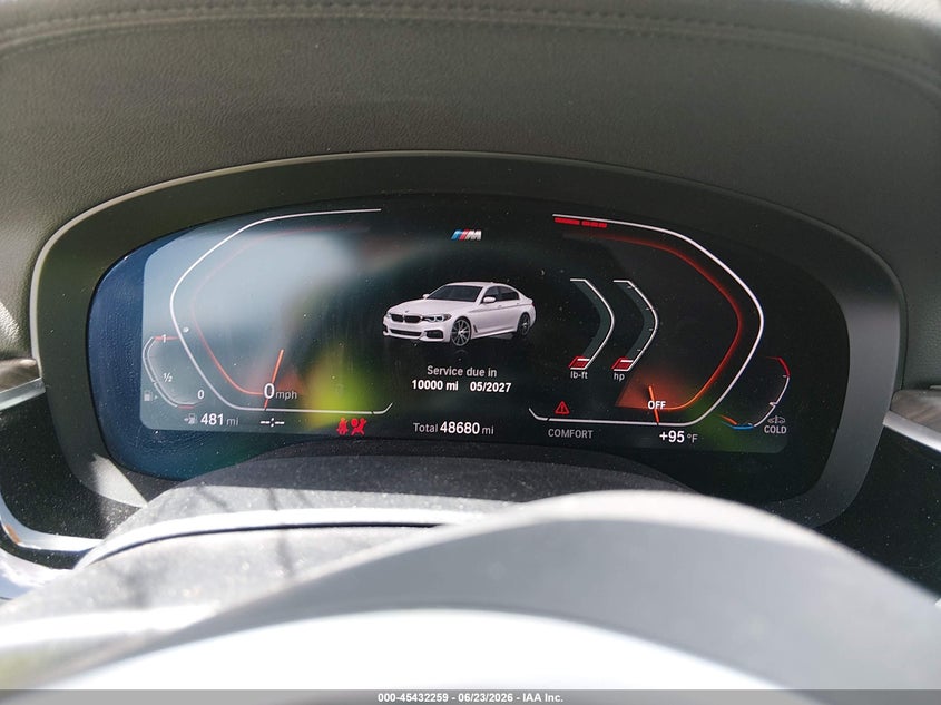 2020 BMW 540I auction photo 7