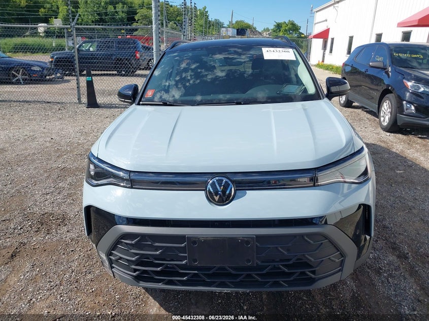 2026 Volkswagen Taos Se Black VIN: 3VV2C7B25TM020495 Lot: 45432308