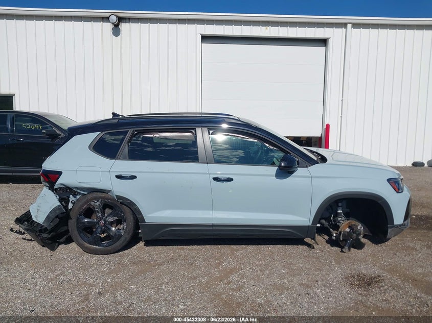 2026 Volkswagen Taos Se Black VIN: 3VV2C7B25TM020495 Lot: 45432308
