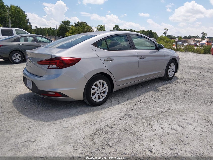 Vin: 5npd74lf7lh612515, lot: 45930412, hyundai elantra se 20204