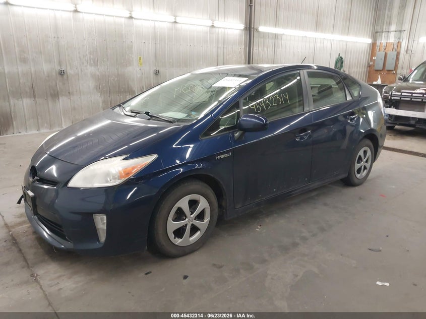 2013 Toyota Prius Two JTDKN3DU5D1634784 photo 1