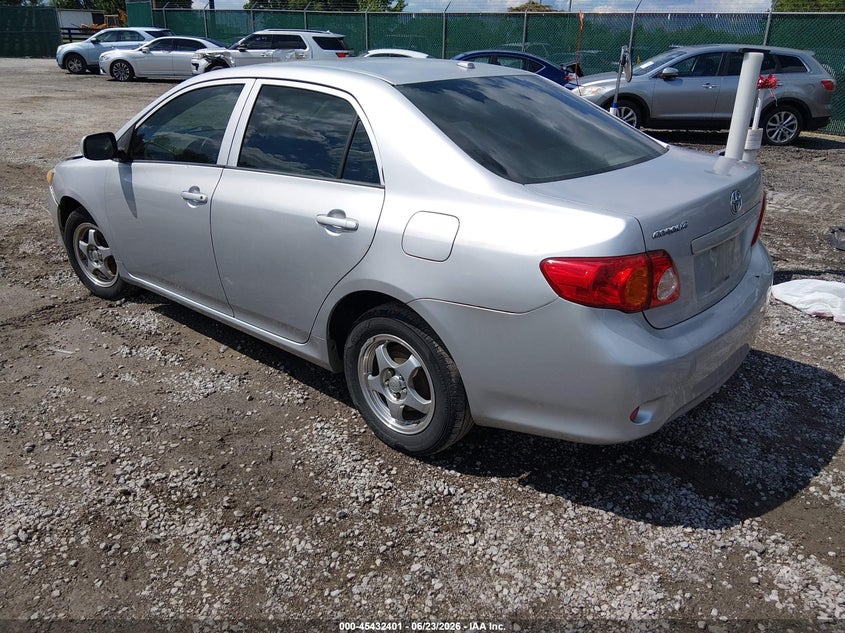2009 TOYOTA COROLLA auction photo 3