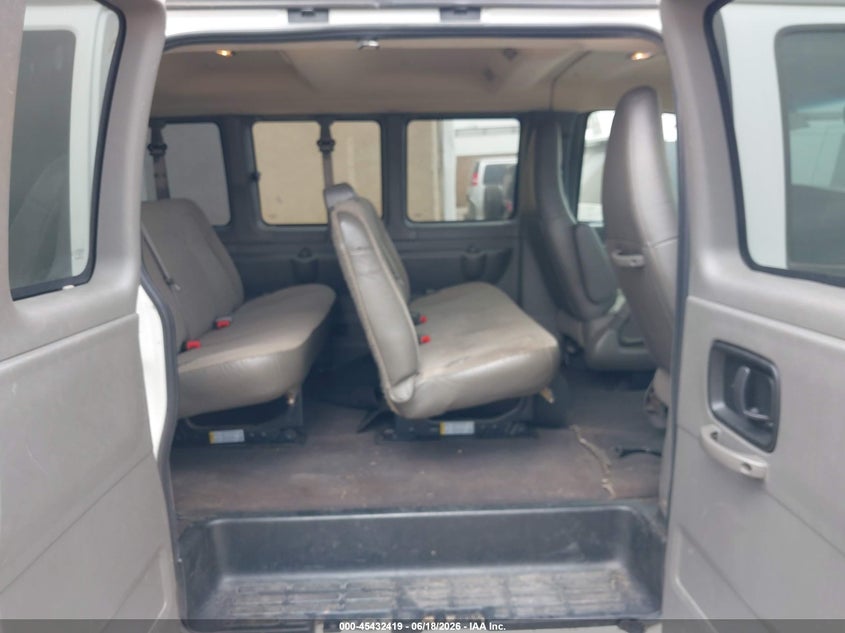 2020 Chevrolet Express Passenger Rwd 3500 Extended Wheelbase Ls VIN: 1GAZGNFP7L1256728 Lot: 45432419