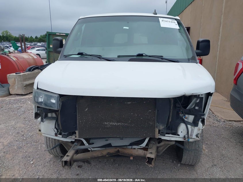 2020 Chevrolet Express Passenger Rwd 3500 Extended Wheelbase Ls VIN: 1GAZGNFP7L1256728 Lot: 45432419