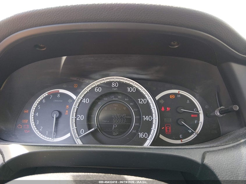 2014 HONDA ACCORD auction photo 7
