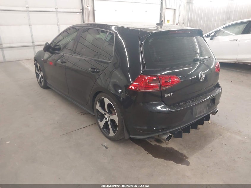 2017 VOLKSWAGEN GOLF GTI auction photo 3