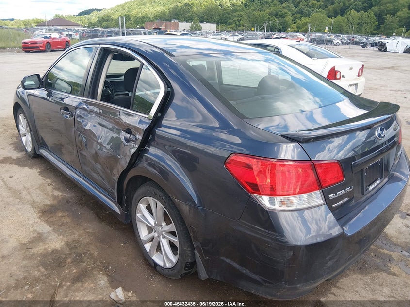 2013 SUBARU LEGACY SEDAN 2.5L H-4 DOHC, VVT, 173HP